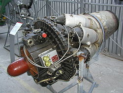 M701 hajtómű a Kassai Repülőmúzeumban