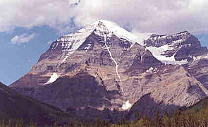 Mount Robson, highest in the Canadian Rockies