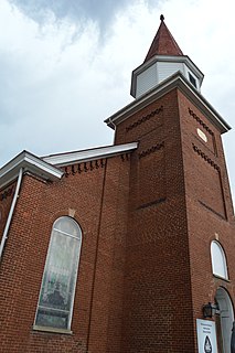 <span class="mw-page-title-main">Mount Zion Baptist Church (Charlottesville, Virginia)</span> Historic church in Virginia, United States