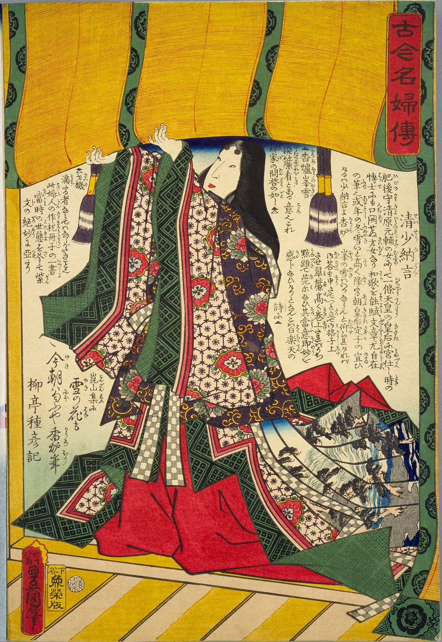 File:NDL-DC 1304224-Utagawa Kunisada-古今名婦伝 清少納言 