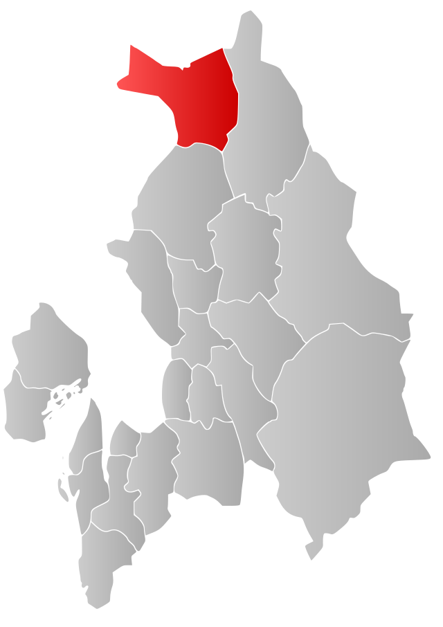 Hurdal within Akershus