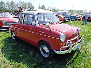 <span class="mw-page-title-main">NSU Prinz</span> Automobile produced in West Germany by the NSU Motorenwerke AG from 1958 to 1973