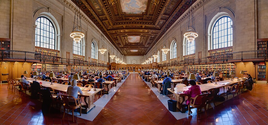 NYC Public Library Research Room Jan 2006