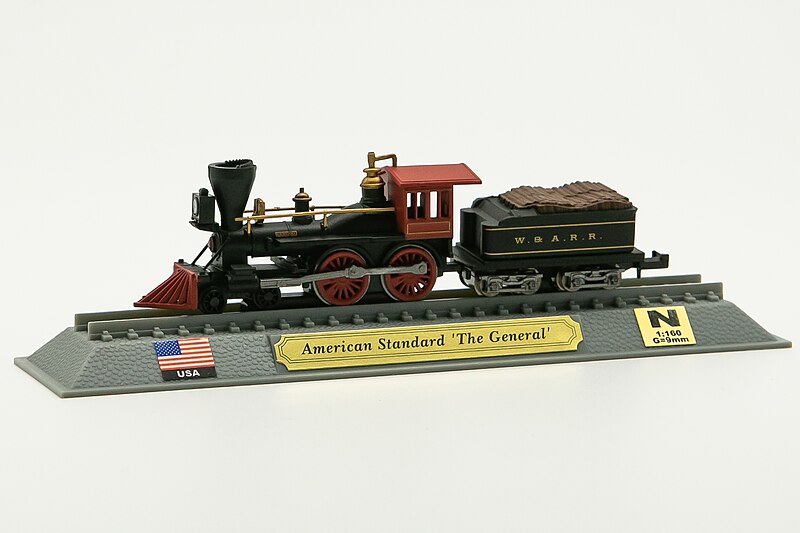 File:N Scale - American Standard - The General - IMG 0001.jpg