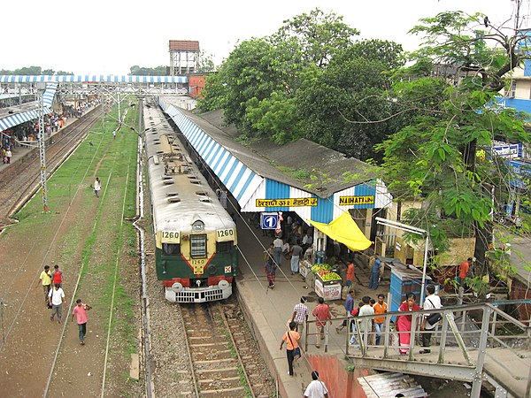 Naihati railway station