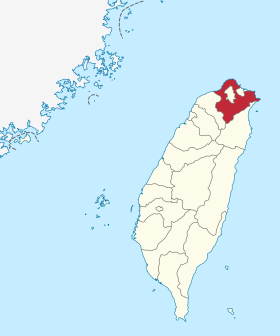 Расположение Нью Тайбэй