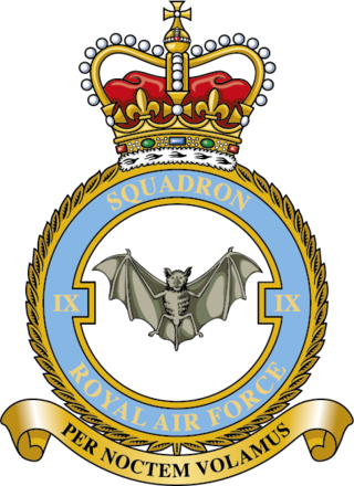 <span class="mw-page-title-main">No. 9 Squadron RAF</span> Flying squadron of the Royal Air Force