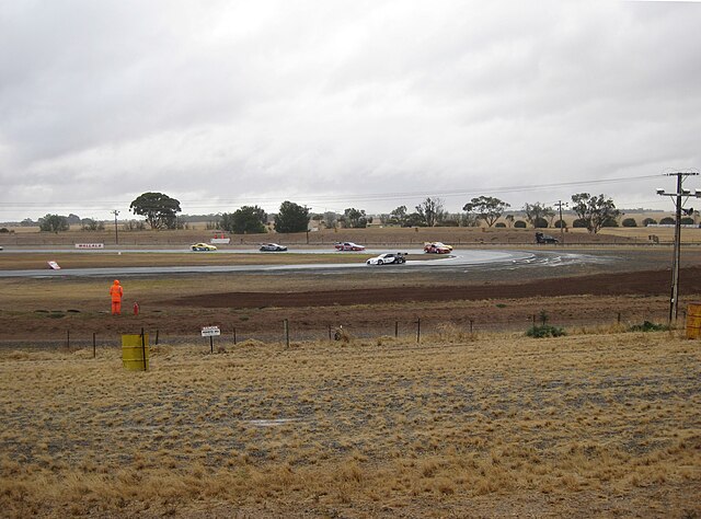 The Northern Hairpin at Mallala Motor Sport Park in 2013