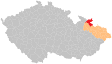 Správní obvod obce s rozšířenou působností Krnov na mapě