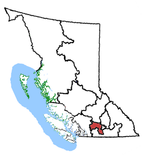 Okanagan—Coquihalla Federal electoral district in British Columbia, Canada