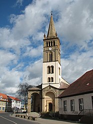 Kirche von Westen gesehen