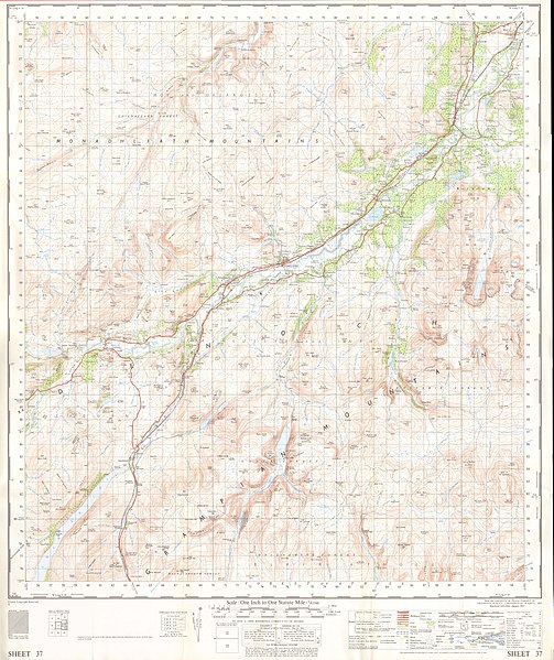 File:Ordnance Survey One-Inch Sheet 37 Kingussie, Published 1957.jpg