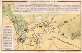 Historical map of Steben, draw from Martin Rockelmann