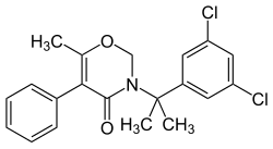 Structural formula of Oxaziclomefon