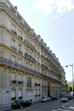 A Rue de Galliera cikk illusztráló képe