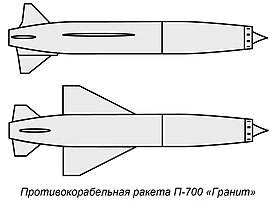 A P-700 gránit tétel illusztrációja