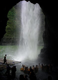 Pagsanjan Falls Waterfall in Laguna, Philippines