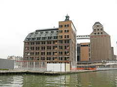 La restructuration des Grands Moulins de Pantin.