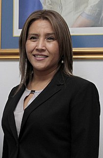 Patricia Marroquín First Lady of Guatemala