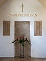 * Nomination War memorial in the parish church St. Peter and Paul in Perschen near Nabburg --Ermell 06:35, 26 April 2020 (UTC) * Promotion  Support Good quality. --Aristeas 10:08, 27 April 2020 (UTC)