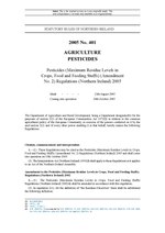 Thumbnail for File:Pesticides (Maximum Residue Levels in Crops, Food and Feeding Stuffs) (Amendment No. 2) Regulations (Northern Ireland) 2005 (NISR 2005-401).pdf