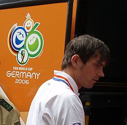 Cocu with the Netherlands during the 2006 World Cup Phillip Cocu.JPG
