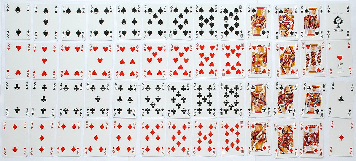 Standard 52-card deck - Wikipedia