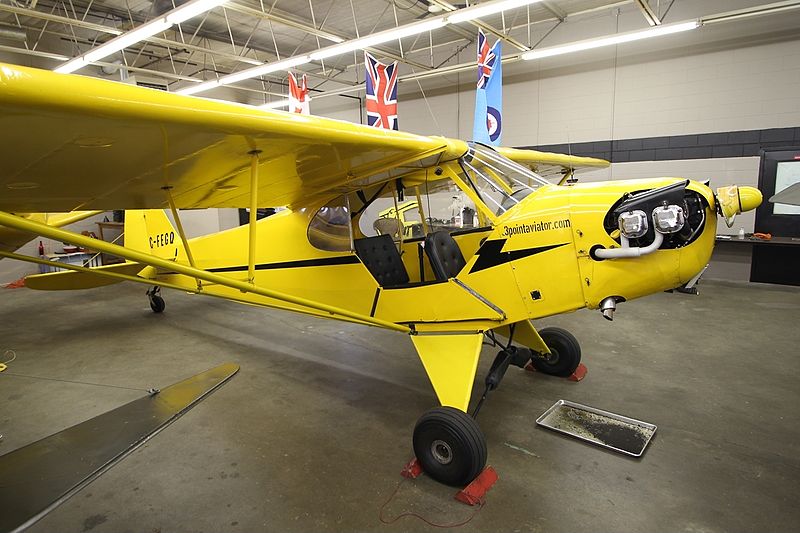 File:Piper L-4B Cub Private C-FEGQ, CNC4 Guelph Airpark, ON, Canada PP1383118234.jpg