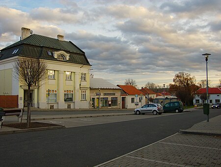 Plaňany, náměstíčko