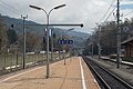 English: Station platform on the railway line «Drautalbahn II» Deutsch: Stations-Bahnsteig der «Drautalbahn II»