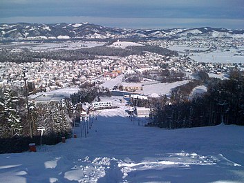 Slalom slope (lower part in winter) Pohorje (5218466122).jpg