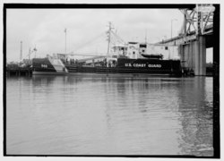 Port elevation. - U.S. Coast Guard Cutter WHITE SUMAC, U.S. Coast Guard 8th District Base, 4640 Urquhart Street, New Orleans, Orleans Parish, LA HAER LA-14-5.tif