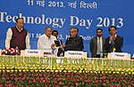 Thumbnail for File:Pranab Mukherjee and the Union Minister for Science &amp; Technology and Earth Sciences, Shri S. Jaipal Reddy launching a modular Tablet PC designed.jpg