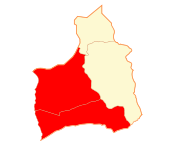 Location in Arica y Parinacota Region