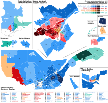 Élections générales québécoises de 2018