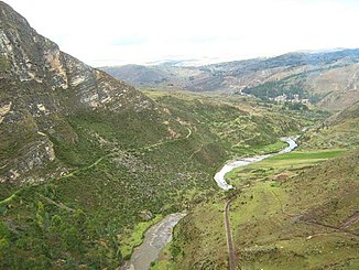 Río Ichu east of Huancavelica