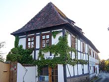 Haus Lotter, wohl ältestes erhaltenes Winzerhaus der Lößnitz