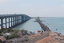 Rail and Road bridges, Rameswaram.jpg