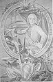 Гравер Орілья. Рама портрету аристократа Раймондо де Сангро, доба просвітництва, 1754 р.