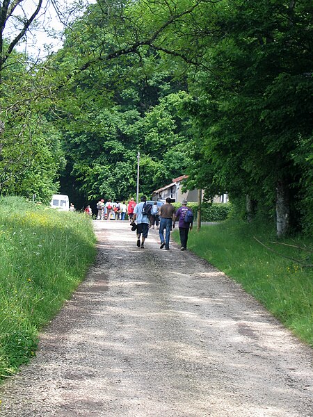 File:Randonnée ESD 2009 - La maison forestière.JPG