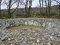 Ring-type clava cairn at Balnauran of Clava near Inverness, Scotland