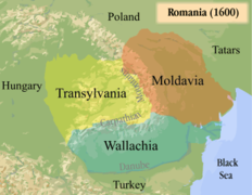 Румунска војводства 1600. године