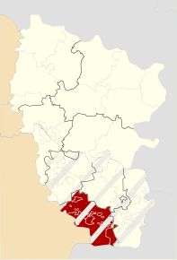 Poziția localității Raionul Rovenkî, Luhansk