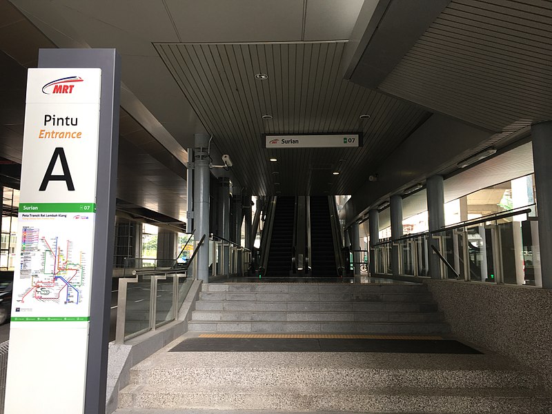 File:SBK Line Surian Station Entrance A 1.jpg