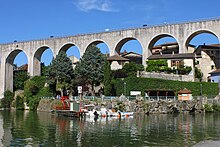 Ang aqueduct sa Saint-Naza-en-Royans