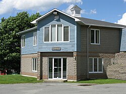 Sainte-Catherine-de-Hatley town hall.