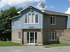 Sainte-Catherine-de-Hatley town hall.