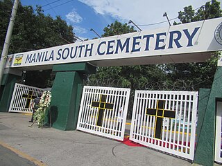 <span class="mw-page-title-main">Manila South Cemetery</span> Public cemetery in Manila, Philippines