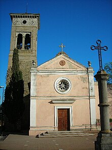 Die Kirche Chiesa di Sant’Ermete im Ortsteil Brufa