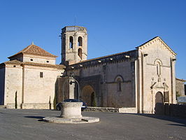 Kerk in het centrum van Sant Martí Sarroca